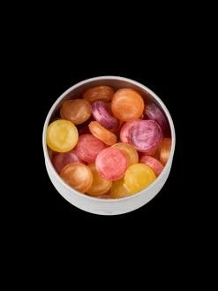 Blandende sukkerfri frugtbolsjer