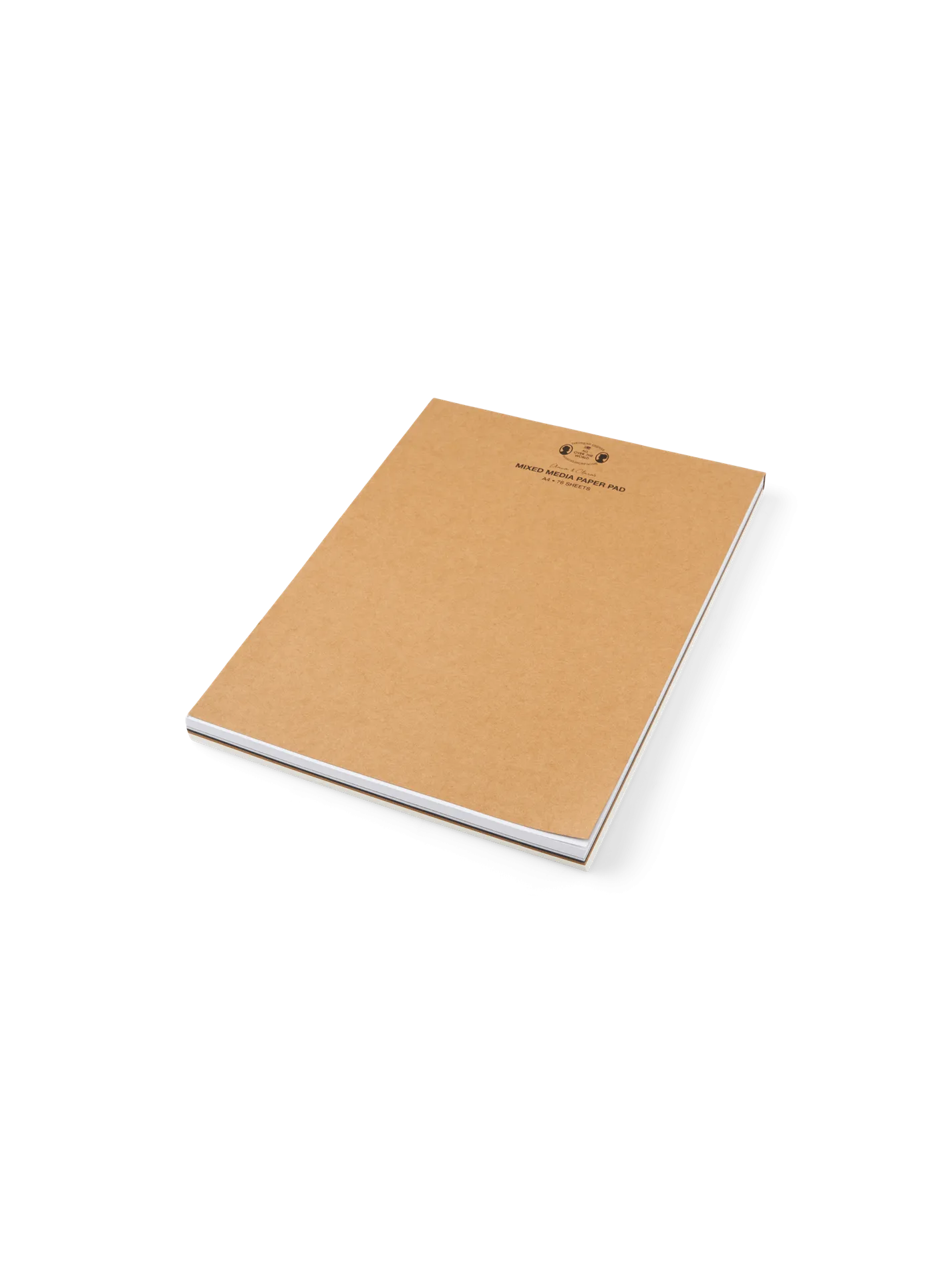 Blok med assorteret papir A4