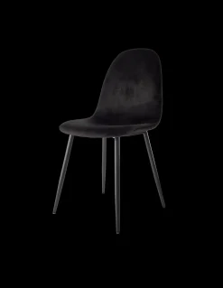CLARA Spisebordsstol i velour