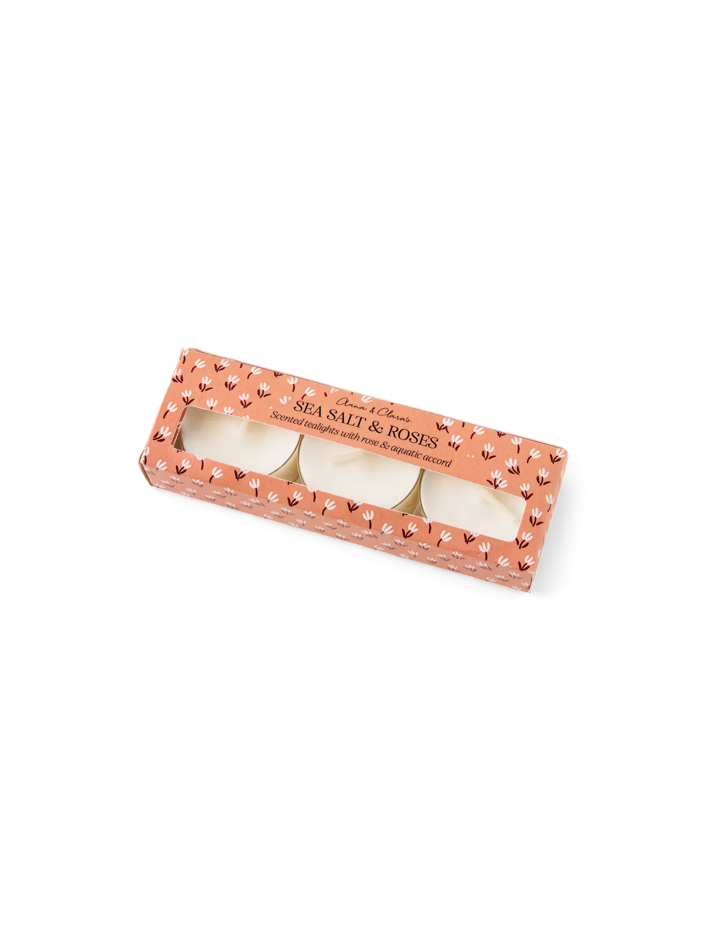 Duftlys med havsalt og rose