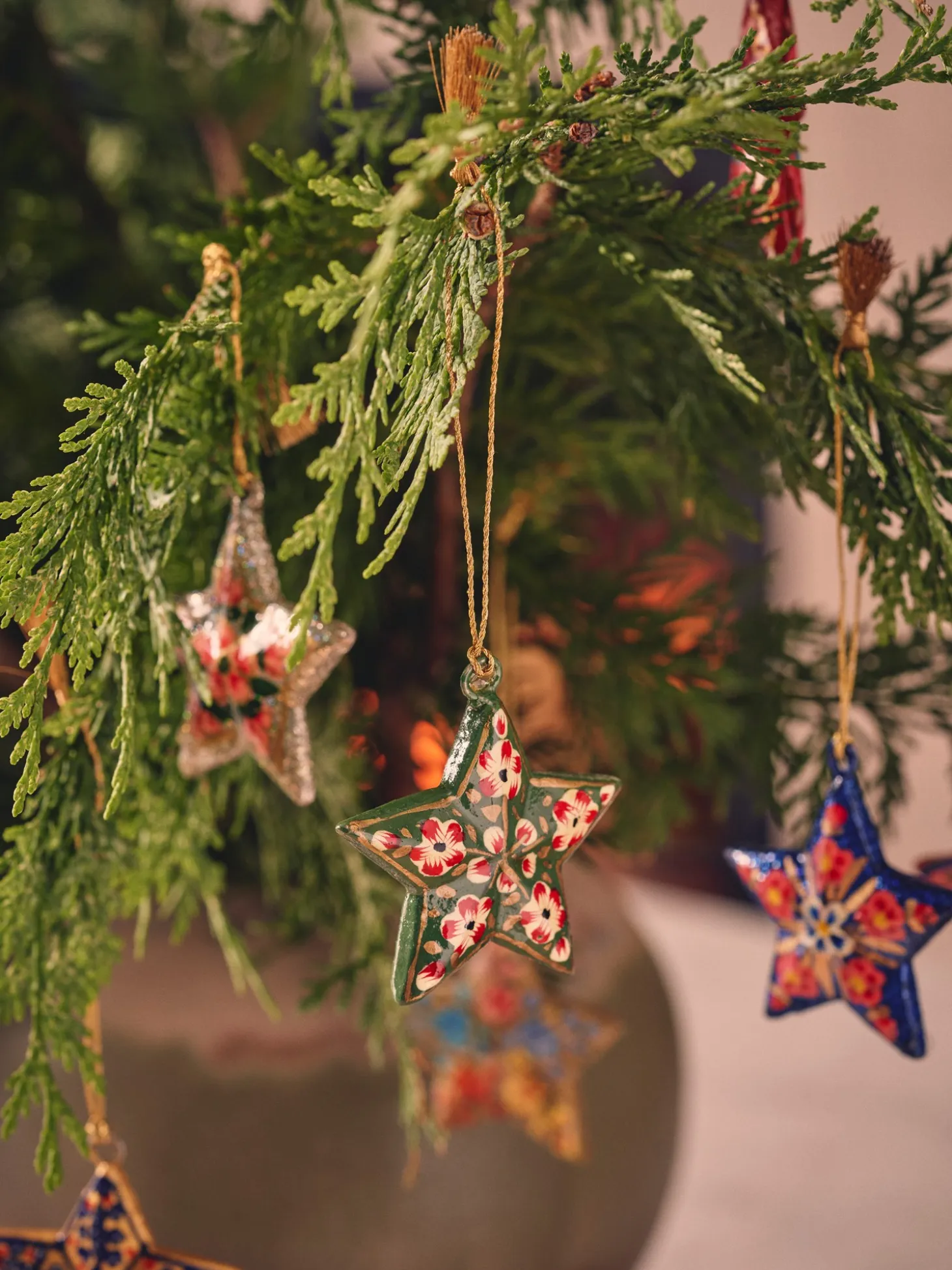 Juleophæng med stjerne