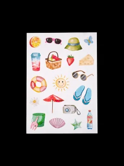 Klistermærker med sommerdesign