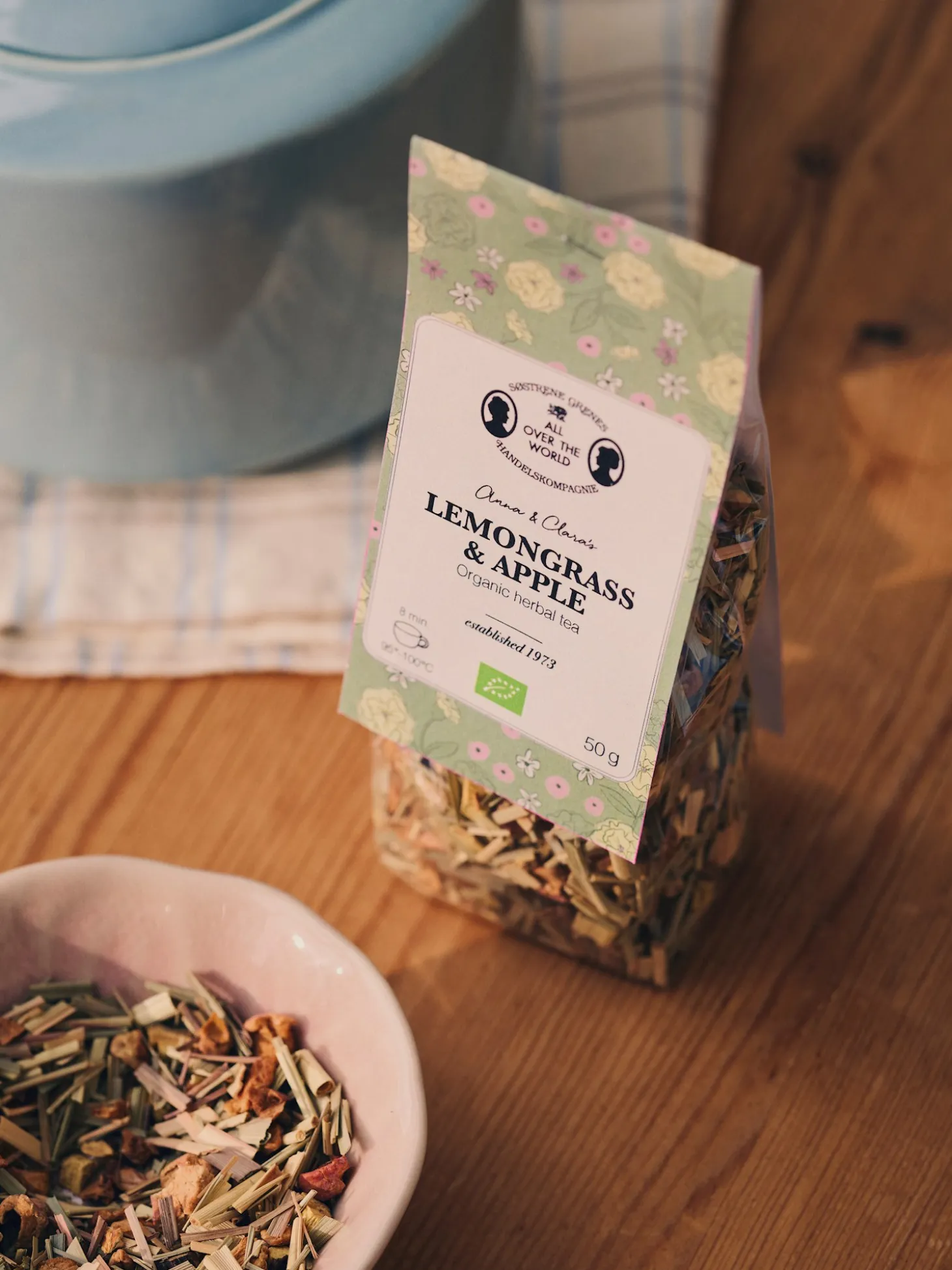 Økologisk Sweet Lemongrass & Apple-te