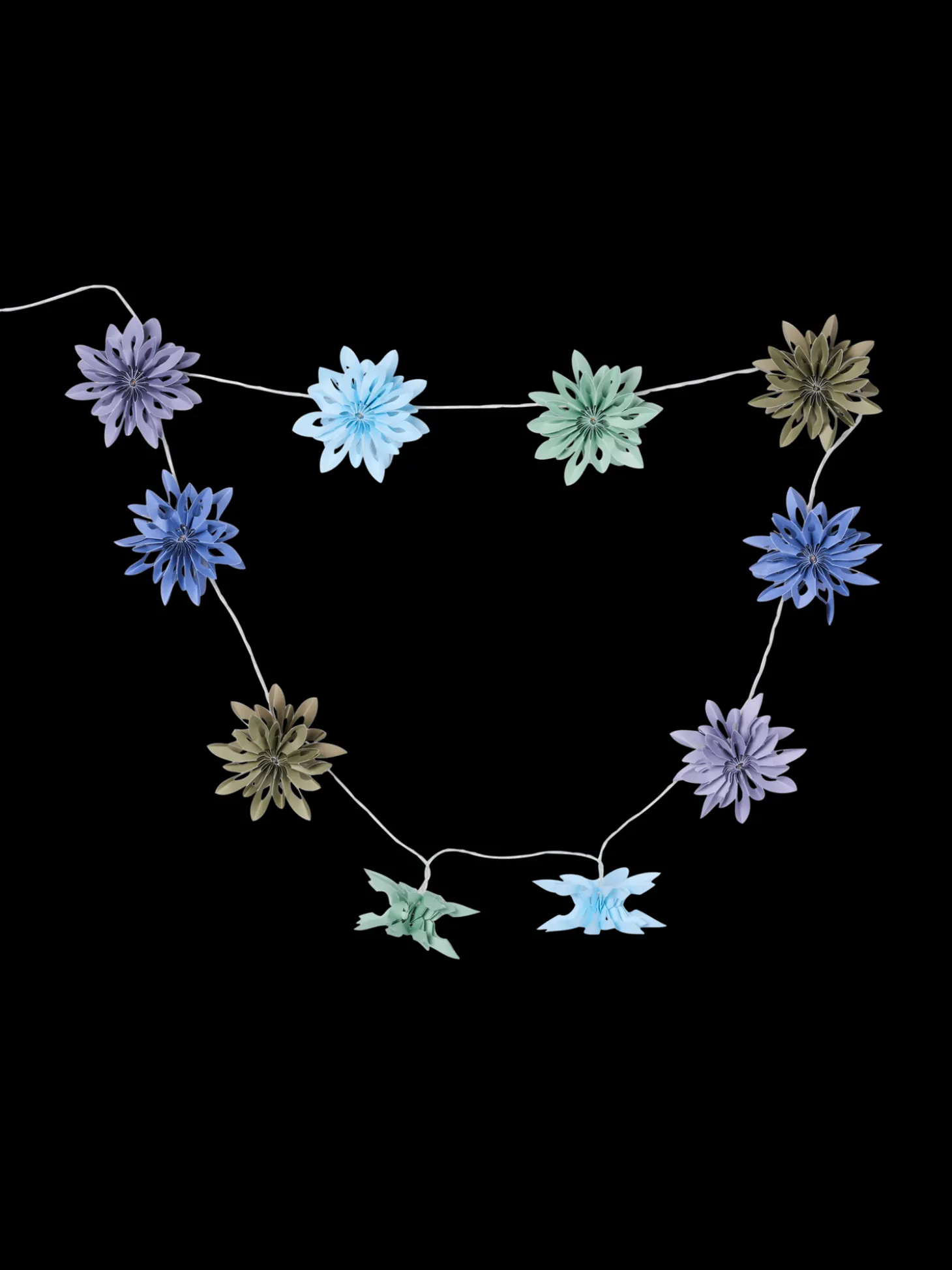 LED blomsterguirlande