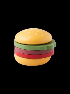 Legetøjsburger i træ
