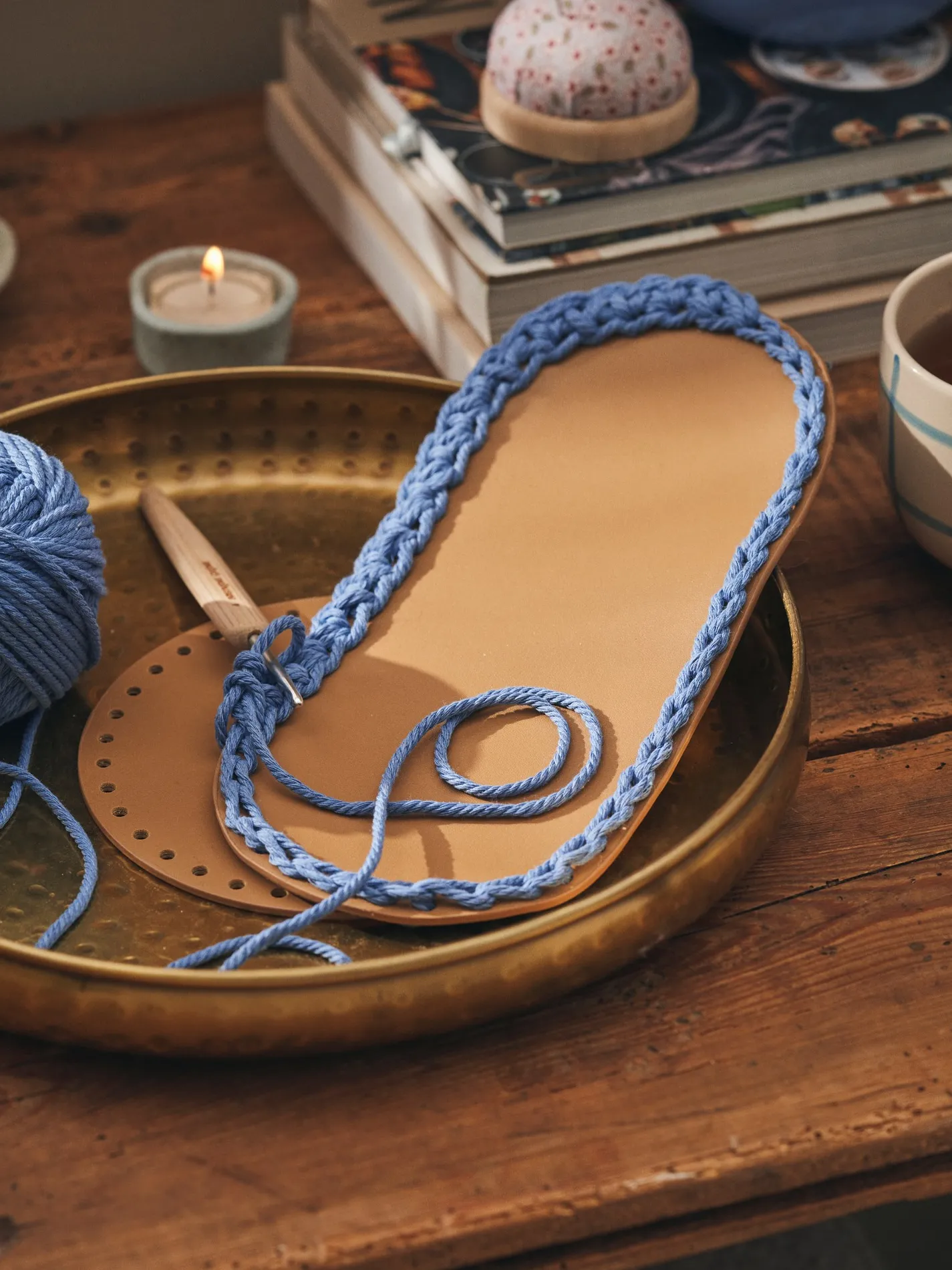 Macramé-bund