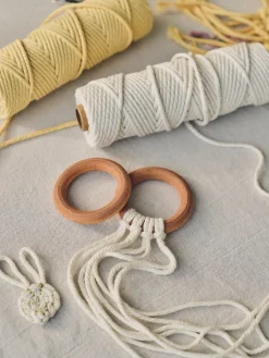 Macramé-snor