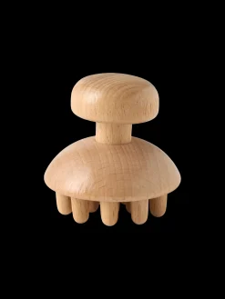 Massagebørste i træ