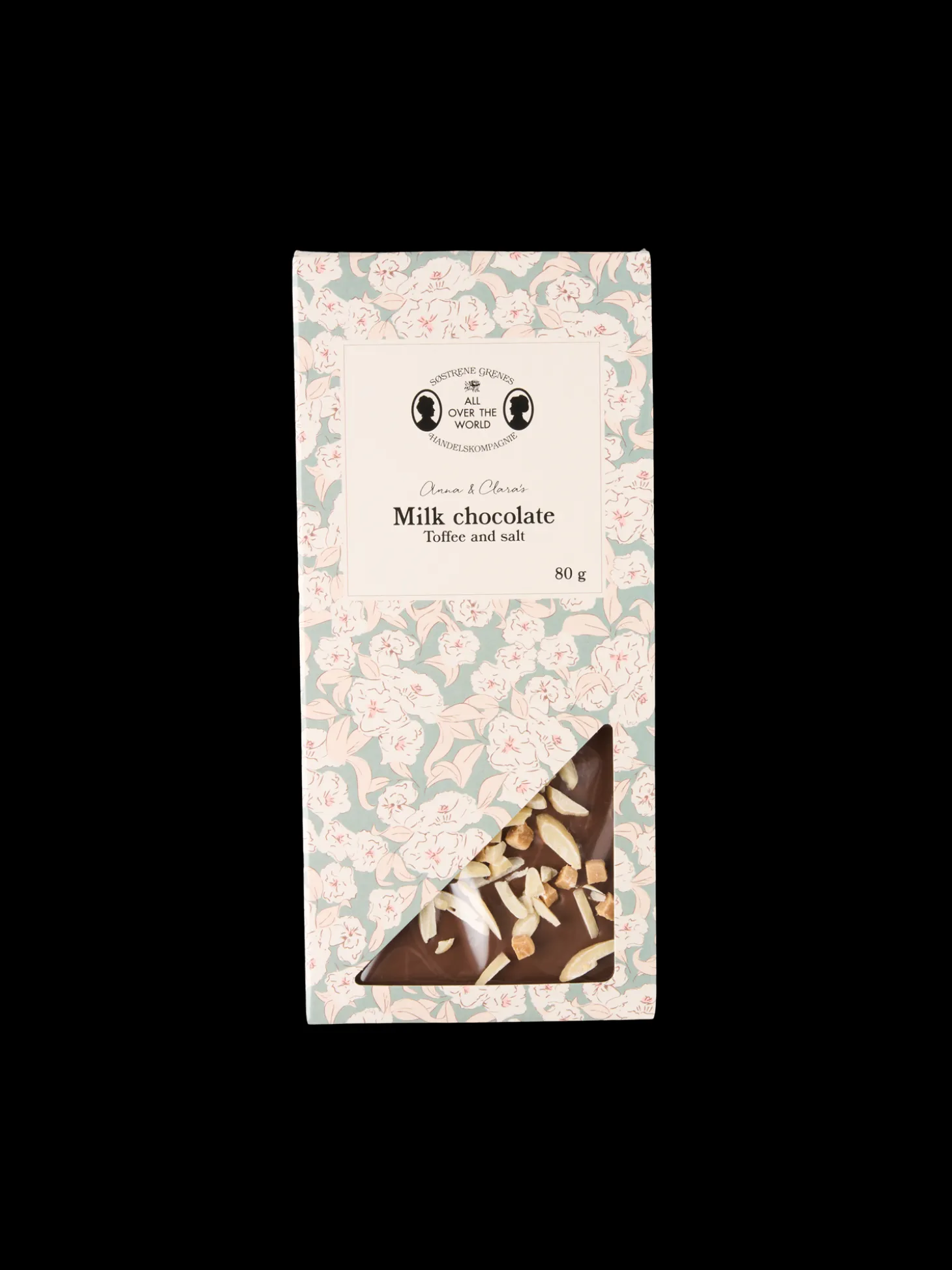 Mælkechokolade med karamel og salt