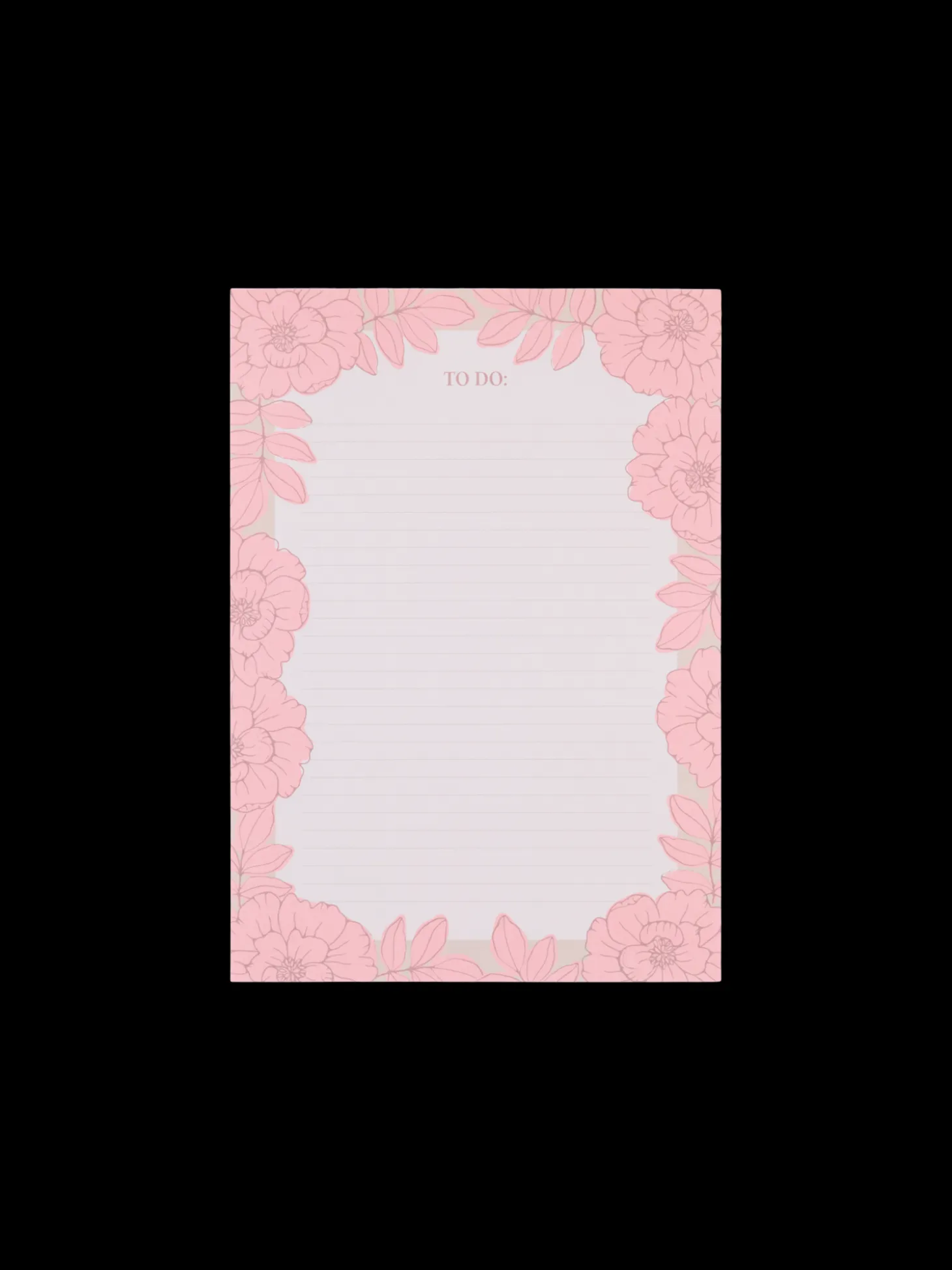 Notesblok A5 rose