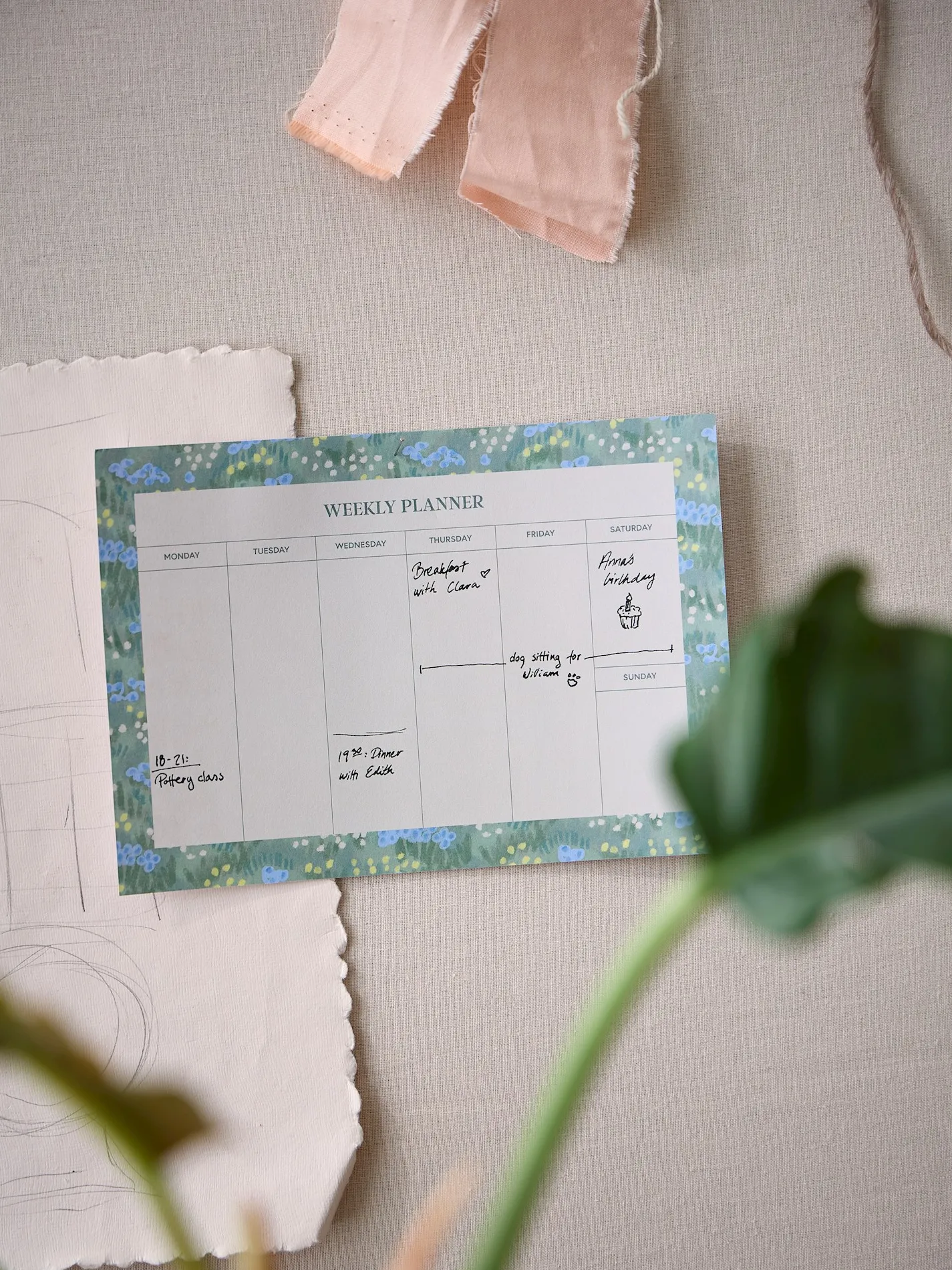 Notesblok A5 rose