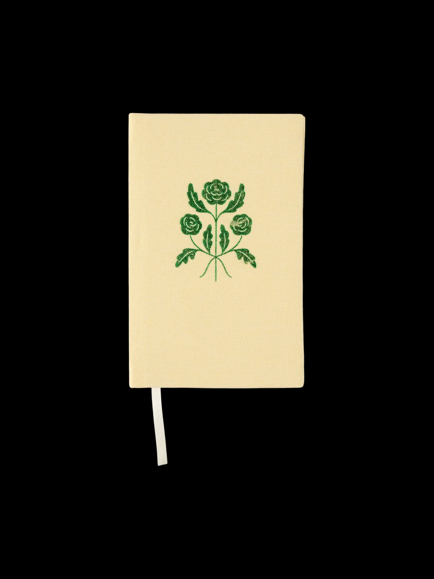 Notesbog med stofomslag