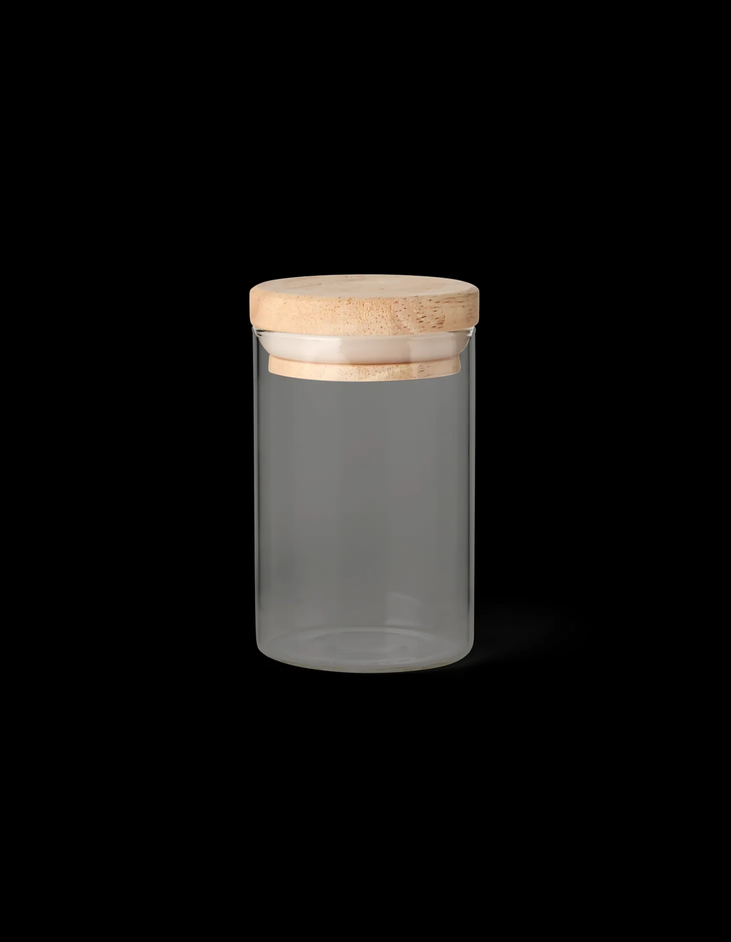 Opbevaringsglas med låg
