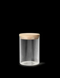 Opbevaringsglas med låg