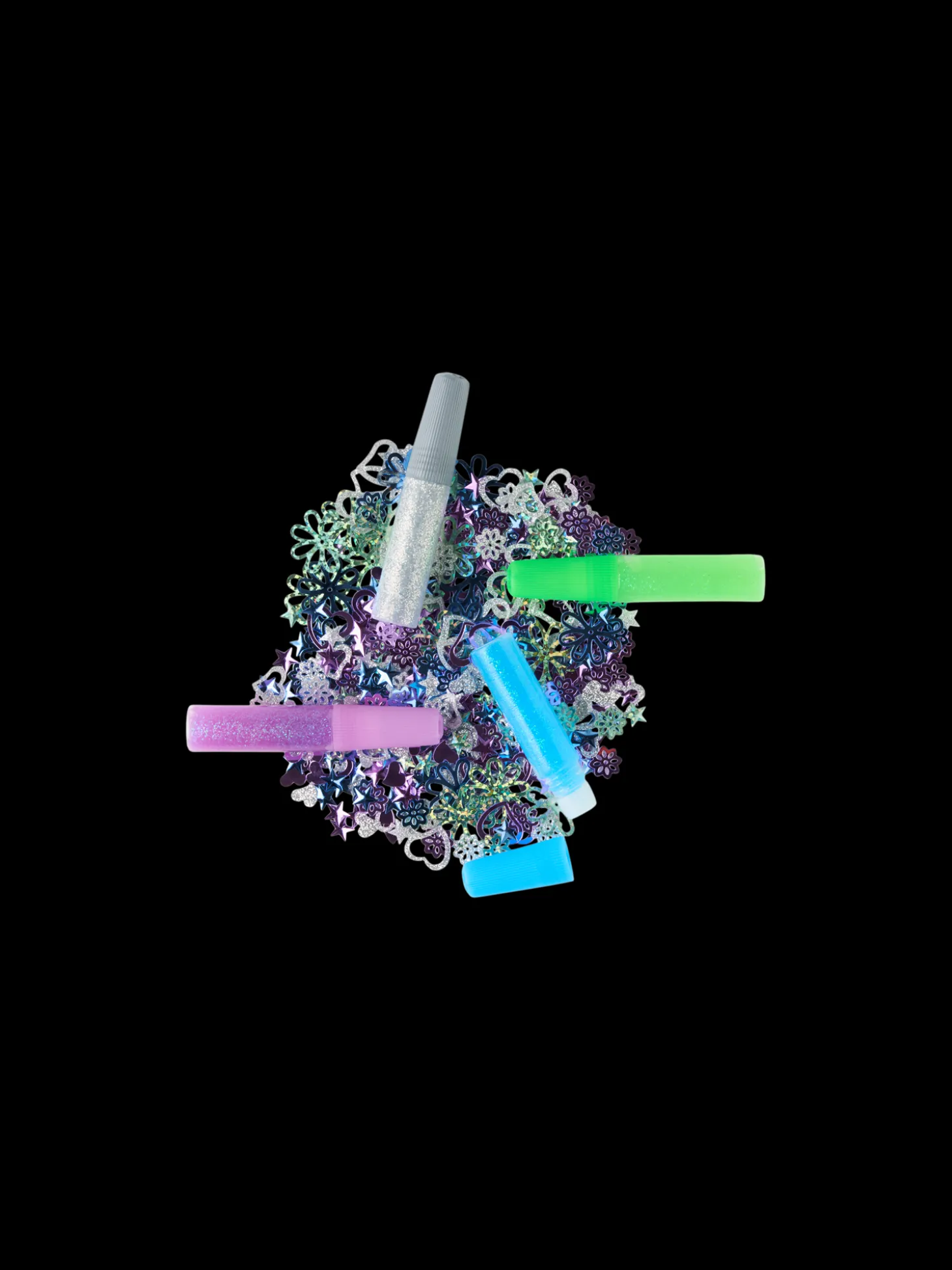 Pailletter og glimmerlim