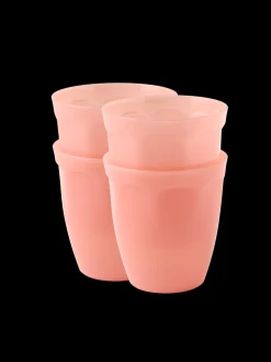 Plastglas til flergangsbrug 4-pak