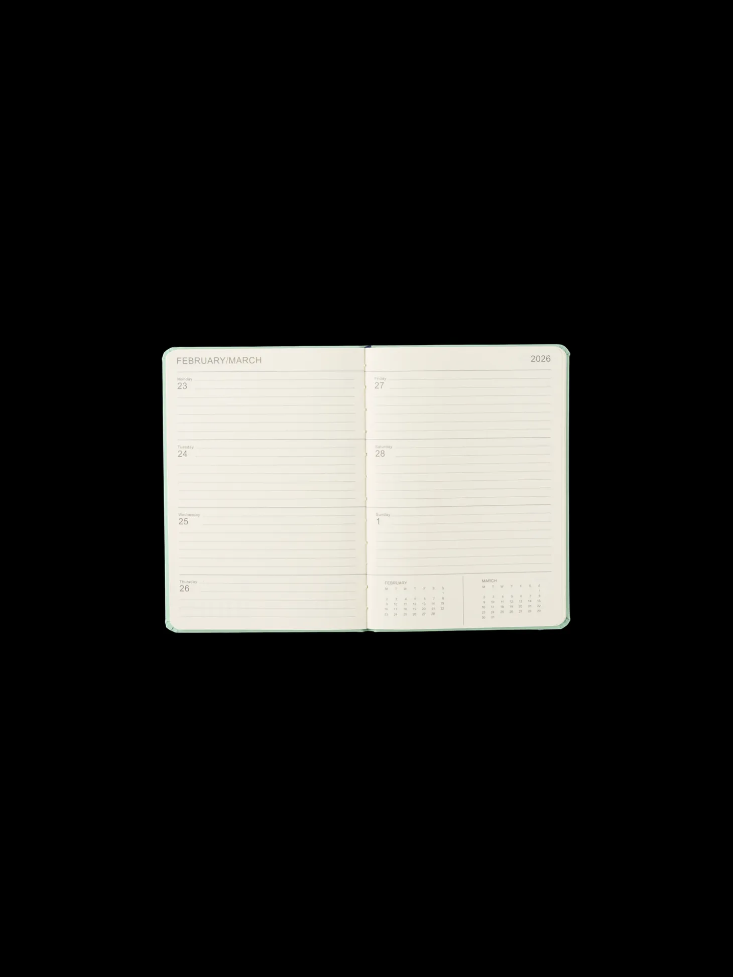 Studiekalender 14 x 20