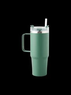 Termokop med sugerør og håndtag 880 ml