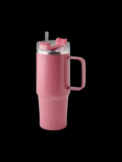 Termokop med sugerør og håndtag 880 ml
